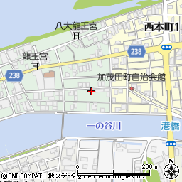 香川県観音寺市港町2丁目周辺の地図