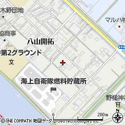 徳島県板野郡松茂町笹木野八山開拓64周辺の地図