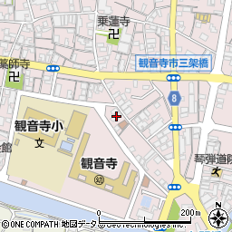 片山竹材店周辺の地図