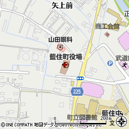 徳島県板野郡藍住町周辺の地図