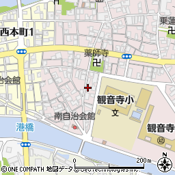 香川県観音寺市観音寺町甲-2542周辺の地図