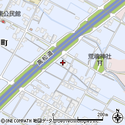 香川県観音寺市古川町579周辺の地図