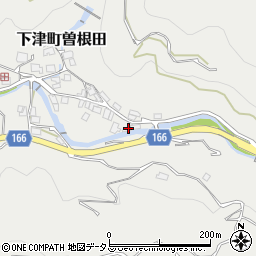 和歌山県海南市下津町曽根田606-1周辺の地図