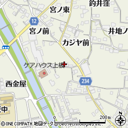 徳島県板野郡上板町神宅宮ノ前61周辺の地図