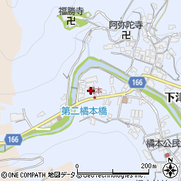 和歌山県海南市下津町橘本84周辺の地図