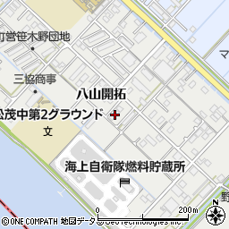 徳島県板野郡松茂町笹木野八山開拓89-4周辺の地図