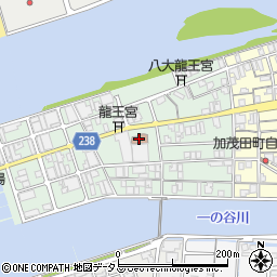 観音寺西公民館周辺の地図