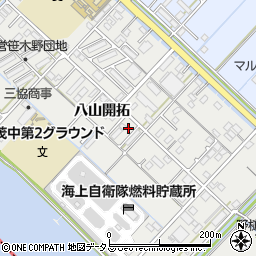 徳島県板野郡松茂町笹木野八山開拓82-4周辺の地図