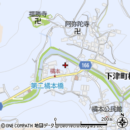 和歌山県海南市下津町橘本86周辺の地図