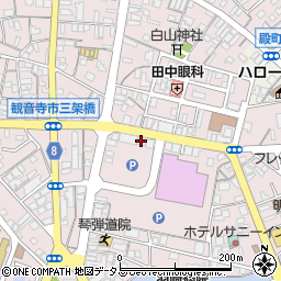 シキシマ美容室周辺の地図