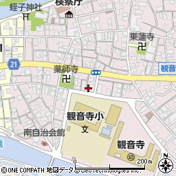 香川県観音寺市観音寺町甲-2639周辺の地図