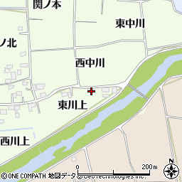 徳島県板野郡板野町唐園東川上周辺の地図