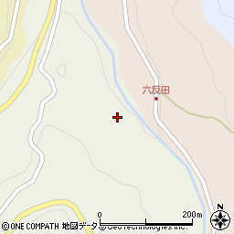 和歌山県海草郡紀美野町中田45周辺の地図