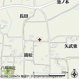 徳島県板野郡板野町矢武長田周辺の地図