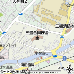 香川県西讃土木事務所　道路課周辺の地図