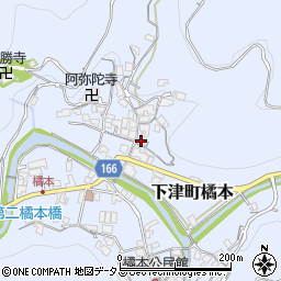 和歌山県海南市下津町橘本1394周辺の地図