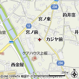 徳島県板野郡上板町神宅宮ノ前60周辺の地図