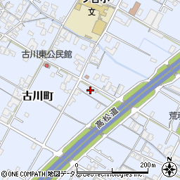 香川県観音寺市古川町524周辺の地図