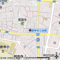 香川県観音寺市観音寺町甲-2894周辺の地図
