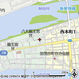 香川県観音寺市港町1丁目周辺の地図