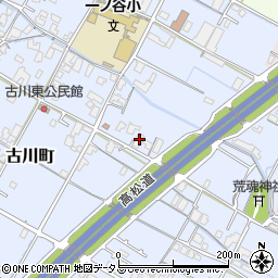 香川県観音寺市古川町520周辺の地図