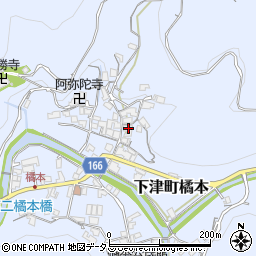 和歌山県海南市下津町橘本1393周辺の地図
