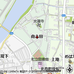徳島県板野郡北島町新喜来南古田周辺の地図