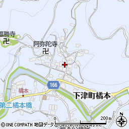 和歌山県海南市下津町橘本1266周辺の地図