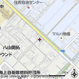 徳島県板野郡松茂町笹木野八山開拓36-28周辺の地図