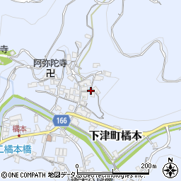 和歌山県海南市下津町橘本1391-1周辺の地図