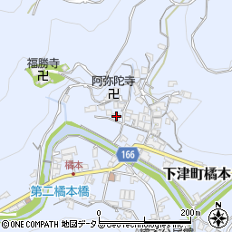 和歌山県海南市下津町橘本1078周辺の地図