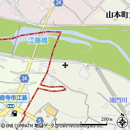 豊橋飼料株式会社　姫路工場香川ＳＰ周辺の地図