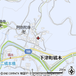 和歌山県海南市下津町橘本1267周辺の地図