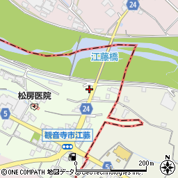 香川県観音寺市本大町779周辺の地図
