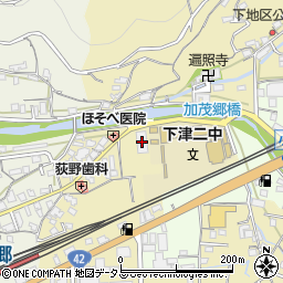 ＮＴＴ海南営業所下津別館周辺の地図