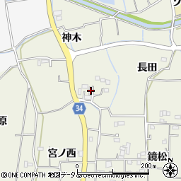 徳島県板野郡板野町矢武神木47周辺の地図