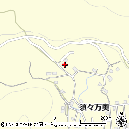 山口県周南市須々万奥168周辺の地図