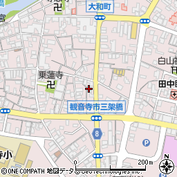 香川県観音寺市観音寺町甲-2999周辺の地図