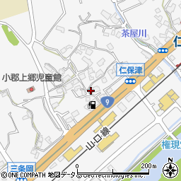 中ノ岡公民館周辺の地図