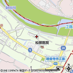 香川県観音寺市本大町848周辺の地図