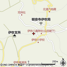 伊吹公民館周辺の地図