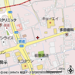 キリン堂　藍住東中富店周辺の地図