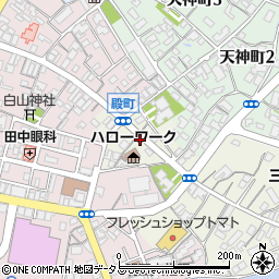 藤原畳店坂本店周辺の地図