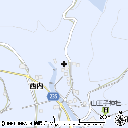 徳島県阿波市土成町高尾山王子50周辺の地図