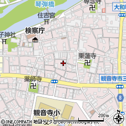 香川県観音寺市観音寺町甲-2673周辺の地図