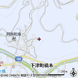 和歌山県海南市下津町橘本1384周辺の地図