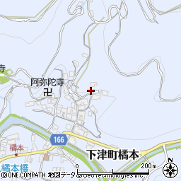 和歌山県海南市下津町橘本1271-2周辺の地図