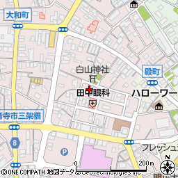 有限会社三徳堂周辺の地図