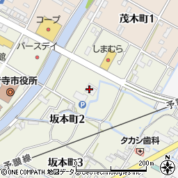 ベルモニー会館観音寺周辺の地図