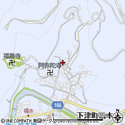 和歌山県海南市下津町橘本1255周辺の地図